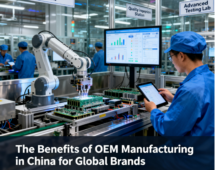The Benefits of OEM Manufacturing in China for Global Brands